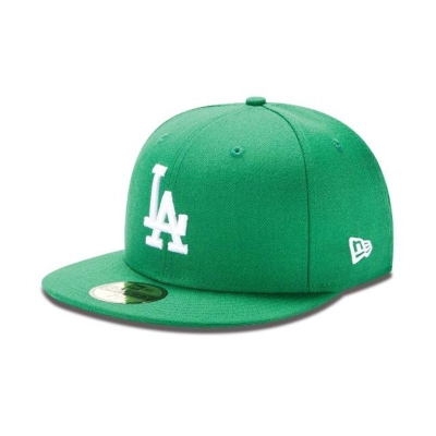 Los Angeles Dodgers Gorra | New Era MLB Basic 59fifty Fitted Cap Mexico - Verdes